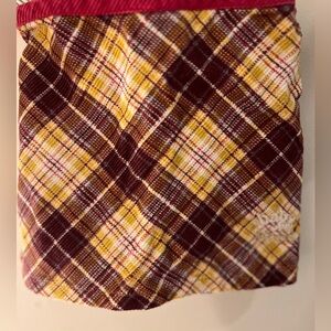 Bum Equipment Vintage Plaid Skort 12 Months VGUC